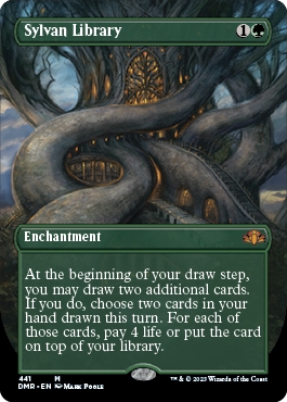 Sylvan Library Dominaria Remastered Alternate Art
